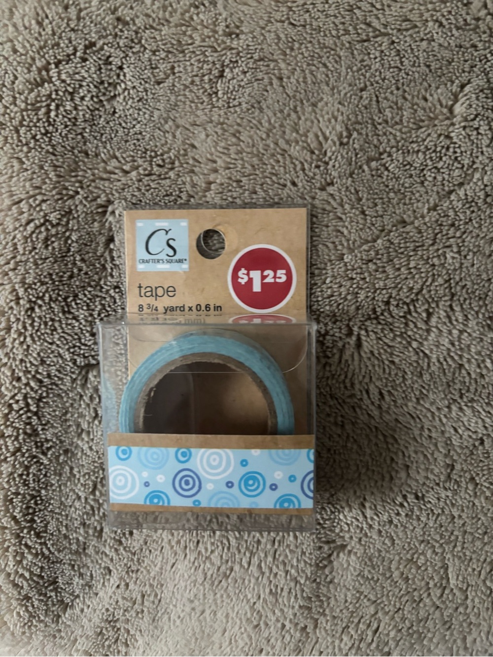 Crafter's Square Blue Decorative Tape